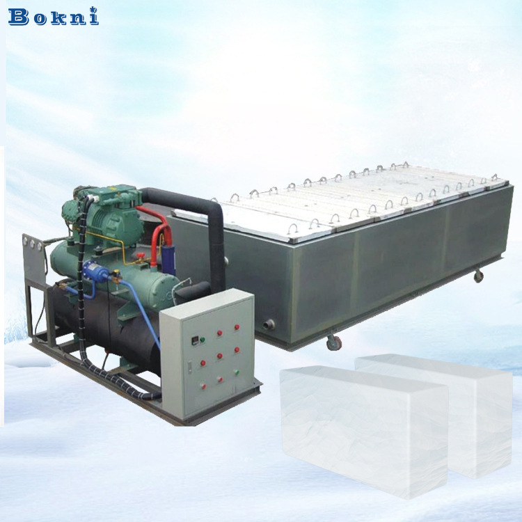 Bokoni factory industrial ice maker large ice brick machine commercial ice bar equipment transparent ice maker ice maker