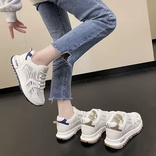 网面阿甘鞋女透气2025年新款品批发舒适软底百搭女子运动会春秋鞋