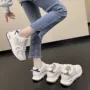 网面女子透气运动会阿甘鞋