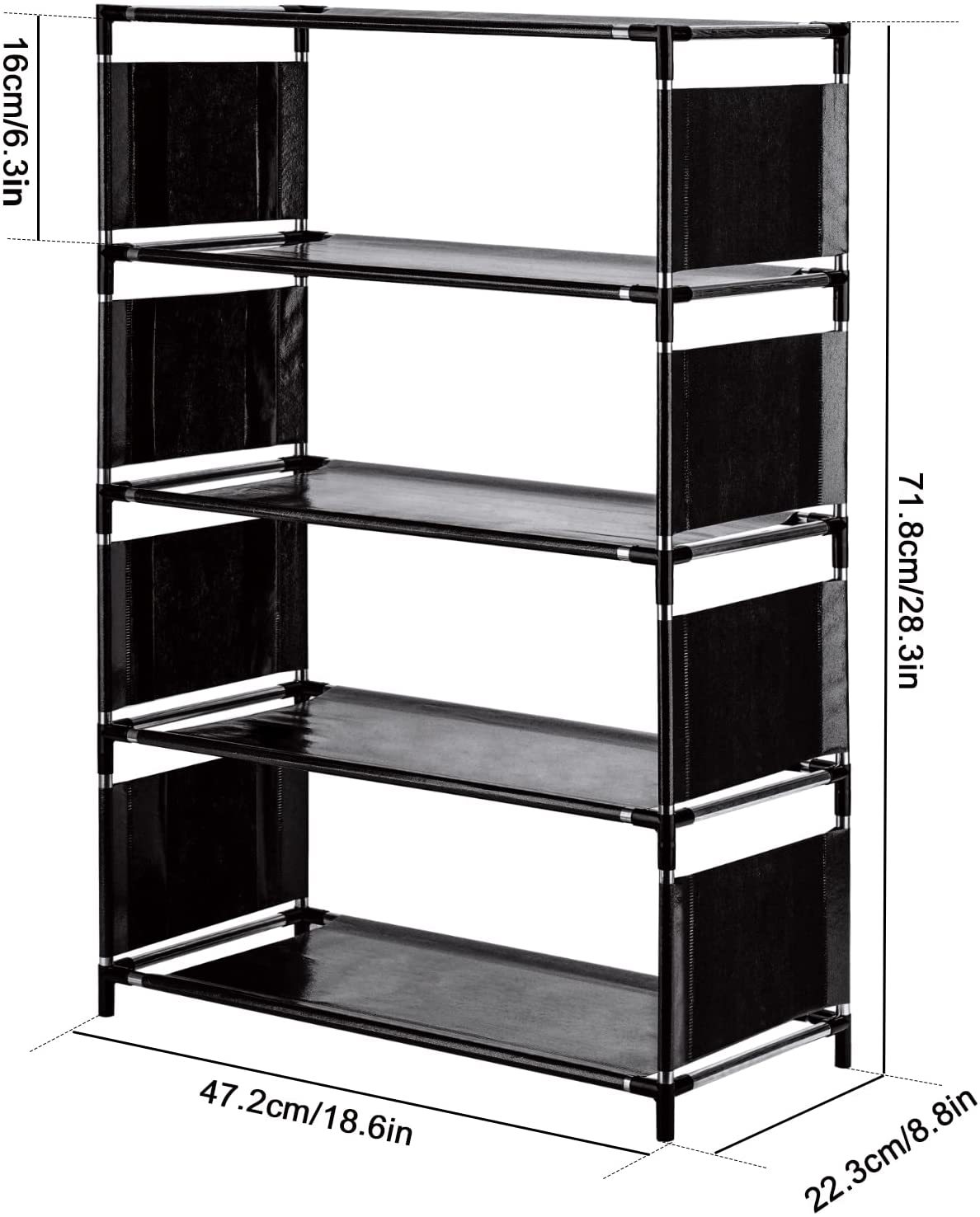 亚马逊爆款可拆卸多层简易组装无纺布独立式鞋架鞋柜宿舍厂家直销