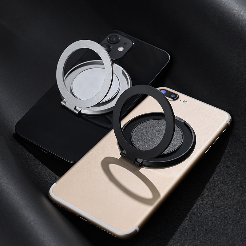 New Rotating Desktop Sticker Holder Phone Case Back Strong Adhesive Ring Stand_voghion.com