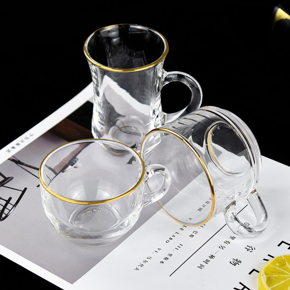 中东咖啡杯欧式古典小奢华精致轻奢水杯 ins风家用高档下午茶茶具