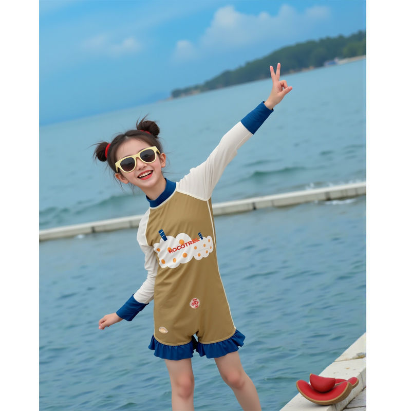 6070 # 갈색 원피스