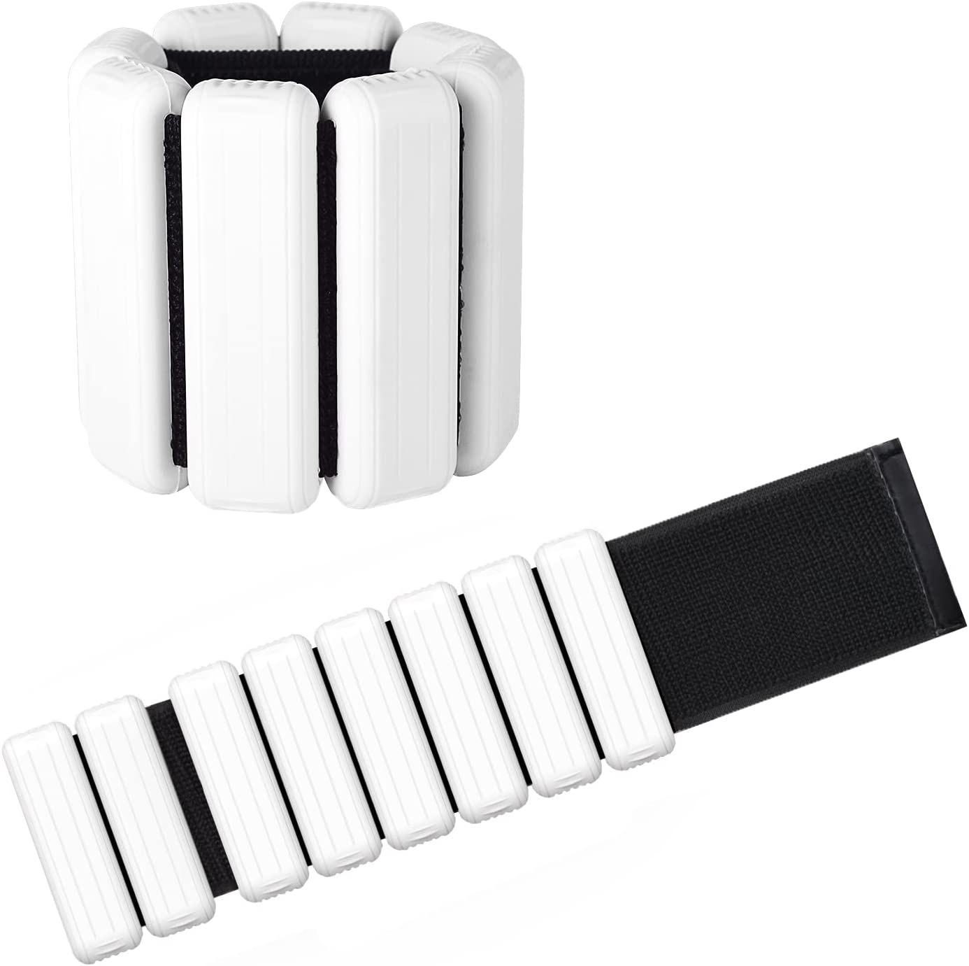 Tobillo y muñeca pulsera pierna y brazo peso ajustable deportes pulsera 2 lbs 4 lbs