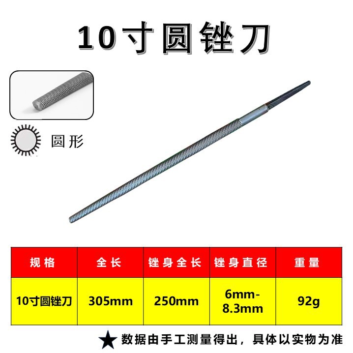 沪工锉刀钢锉多规格平板锉半圆矬三角搓方形搓刀金属打磨工具包邮|undefined