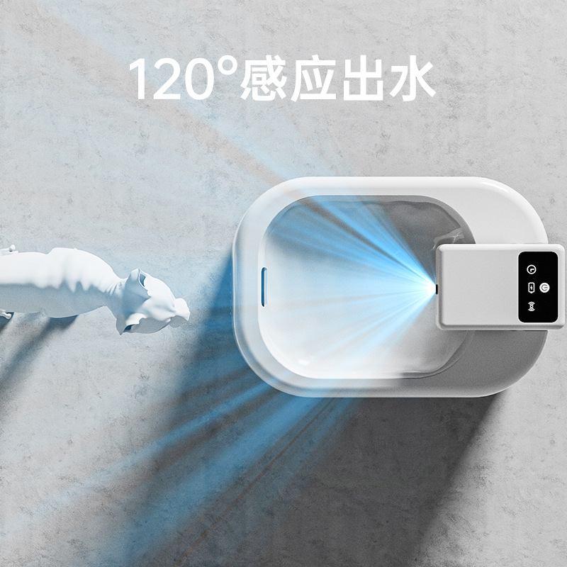 Dispensador de agua para mascotas al por mayor transfronterizo, suministros para gatos, dispensador de agua automático con sensor inalámbrico y flujo circulante para perros image 4