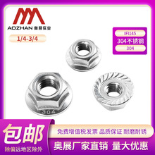 �Wչ�������Ƿ��m��304��ĸ��ñIFI145Ӣ��UNC����1/4&rdquo;-1/2&rdquo;