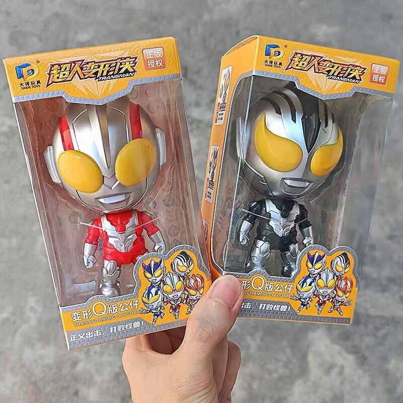 Officially Licensed Ultraman Transforming Gashapon Machine Pocket Toy Children's Toy Robot Handheld Figurine Gift Officially Licensed Ultraman Transforming Gashapon Machine Pocket Toy Children's Toy Robot Handheld Figurine Gift