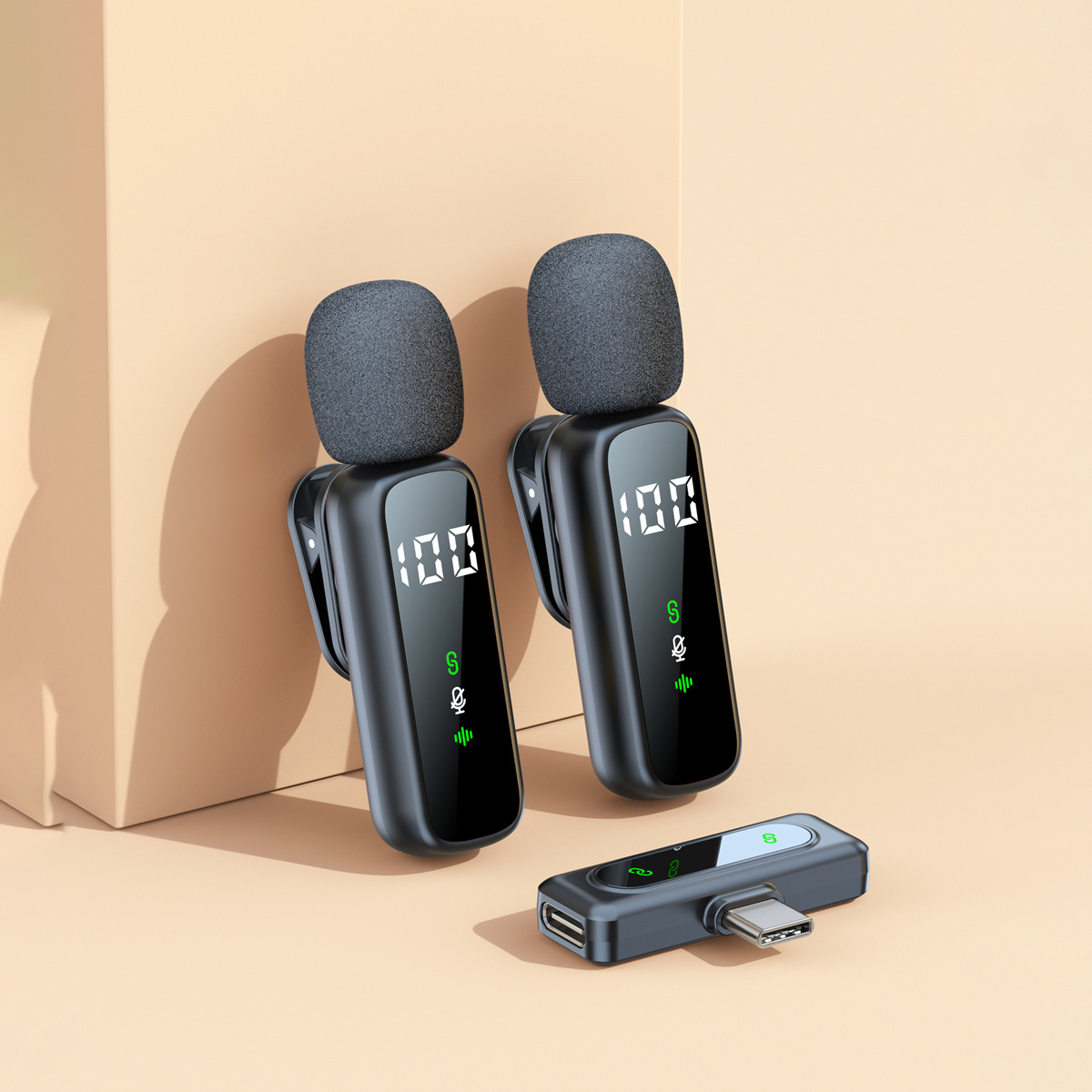 Cross-Border New L06 Private Model Hidden Wireless Lavalier Microphone Outdoor Live Broadcast Noise Reduction Radio Microphone