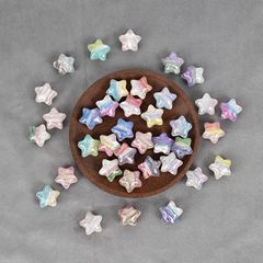 新振山樹脂韓国製ビーズアクリルビーズ五芒星DIYブレスレット携帯電話チェーン車用フレッシュで甘い