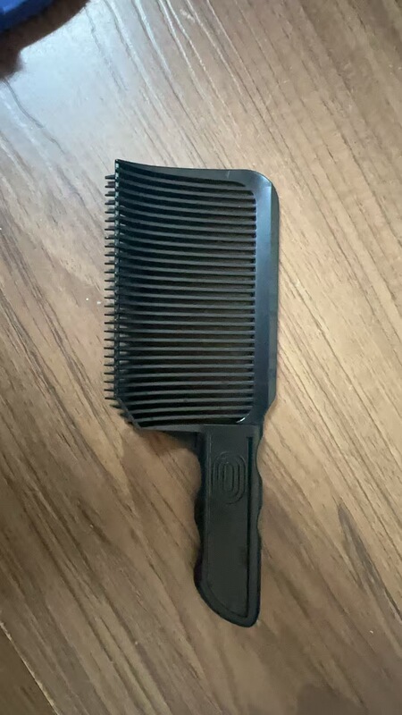 クロスボーダーメンズフラットヘッドバリカンコームヘアカットツールフラットヘッドバリカンコームポジショニングスタイリングヘアカットヘアコーム|undefined