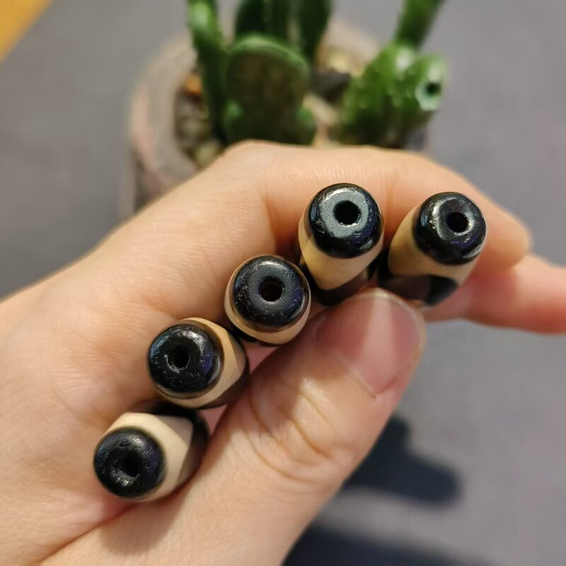 Huya 三つ目 Xizeng Huai Tianzhu 風化パッケージ瑪瑙バレルビーズ DIY 文学仏ビーズジュエリーアクセサリーブレスレット|undefined