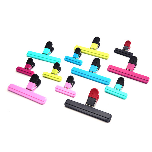 Plastic seal clips, multi-purpose food snack office clips, safety moisture-proof clips, tea bag mouth clips, sealers