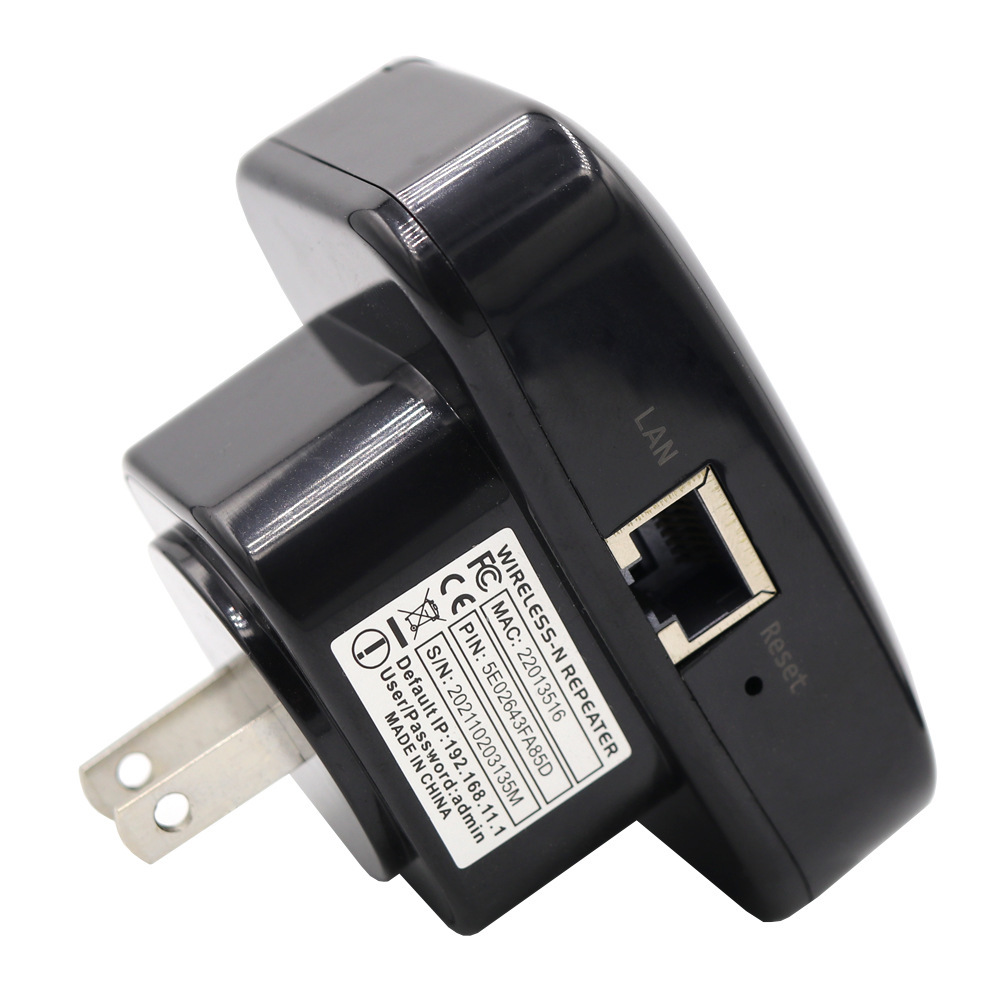 Pan al vapor solo puerto de red repetidor inalámbrico 300m WiFi repetidor amplificador de señal de red inalámbrica