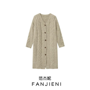 Zr Export Wholesale European and American Style Women's Clothing Lazy Style Cut Out Knitwear Outwear Jacket 6771133 704