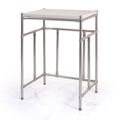 2F烘乾機洗衣機疊放架置地洗碗機置物架陽台滾筒波輪不鏽鋼收納架