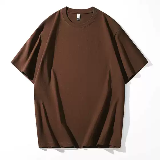 Xl270G Off-Shoulder Short-Sleeved T-Shirt Regular Short-Sleeved Round Neck Loose Summer Daily Youth Popular