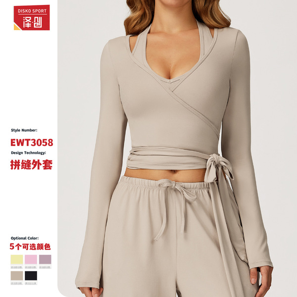 Long-sleeve for yoga