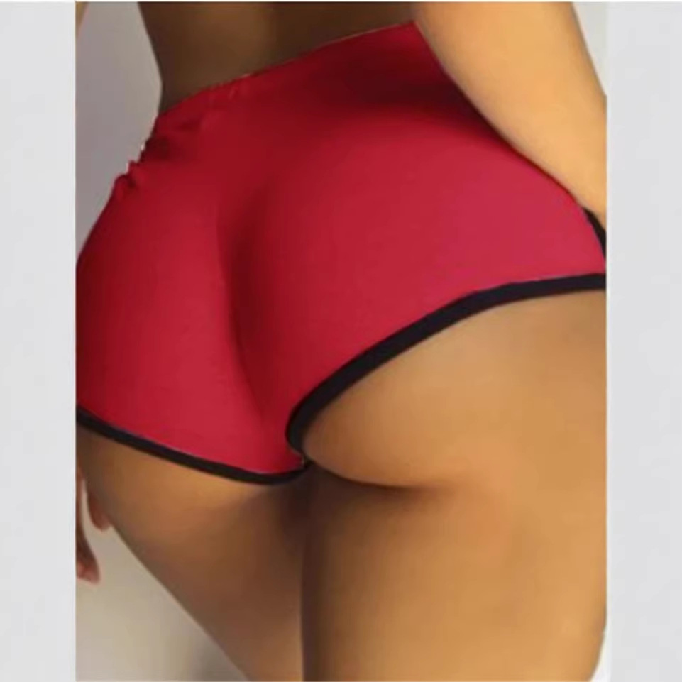 2021 European and American wish cross-border Women's leisure/sports tight beach home shorts pajamas