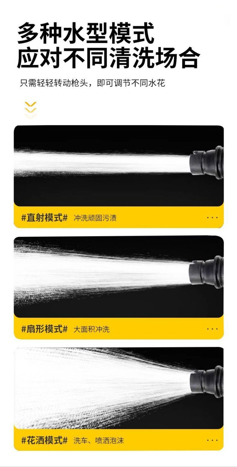 Customized Self-Priming Dual-Purpose Multi-Function Cleaning Machine 220V High-Pressure Car Washing Machine Portable Household Car Wash Machine