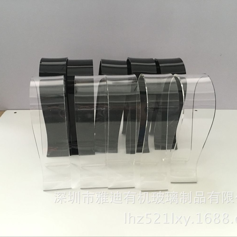 深圳雅迪有机玻璃制品 亚克力透明耳机架 耳机展架耳机支架