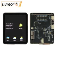 Разработка модуль LILYGO T4‑S3 ESP32‑S3, 2.41" AMOLED тач, Wi‑Fi и Bluetooth, Qwiic