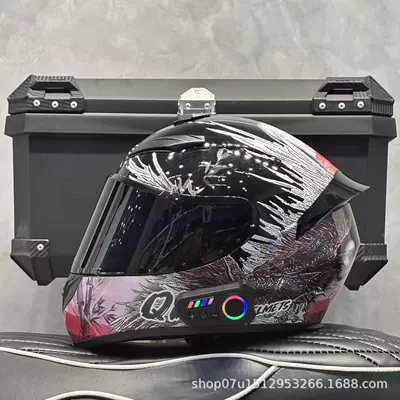 Motosiklet kaskı (dəbilqə) — Helmet, Motorcycle Riding Safety - black-koga-beauty-with-black-mirror-new-bluetooth-s-head-circumference-52-53-weight-45kg-or-less