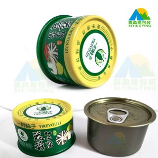 定制80罐头盒  两片罐拉伸罐冲压罐猫罐头盒宠物罐包装 猫粮罐