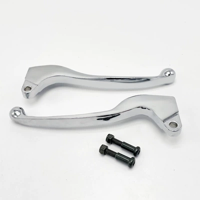 Other Electric Vehicle Accessories | Electric Motorcycle Brake Lever - electric-motorcycle-1-pair-silver-drum-brake-handle-with-fixing-screws