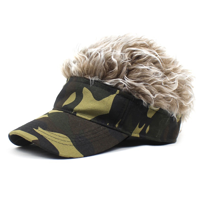 Unisex Streetwear Solid Color Camouflage Flat Eaves Baseball Cap display picture 24