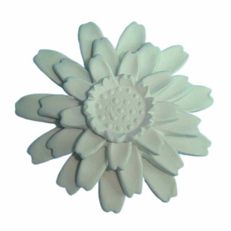 Cerámica flor aromática aceite esencial expansor de fragancia aroma aroma palo de absorción de fragancia Lotus sin fuego volátil natural tira magnética rosa