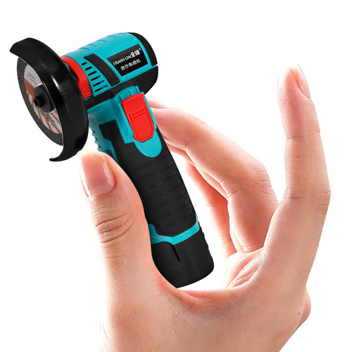 12V Lithium Battery Brushless/Brushed Small Angle Grinder for Grinding, Cutting, Polishing, and Sanding - Multi-functional Mini Polisher/Sander - Quiet