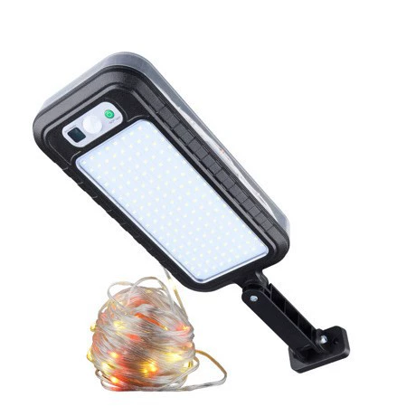 Трансграничный уличный настенный светильник, освещающий двор, вилла, сад, наружный настенный светильник, непромокаемый солнечный уличный фонарь, индукционный цветной свет