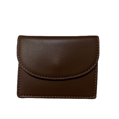 Korean style bag for women retro compact coin purse card holder card holder portable fashion flip pu coin purse women's ID bag