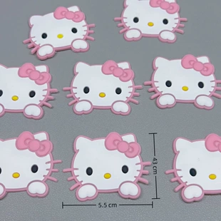 Мягкие наклейки с кошкой KT для чехла и декора