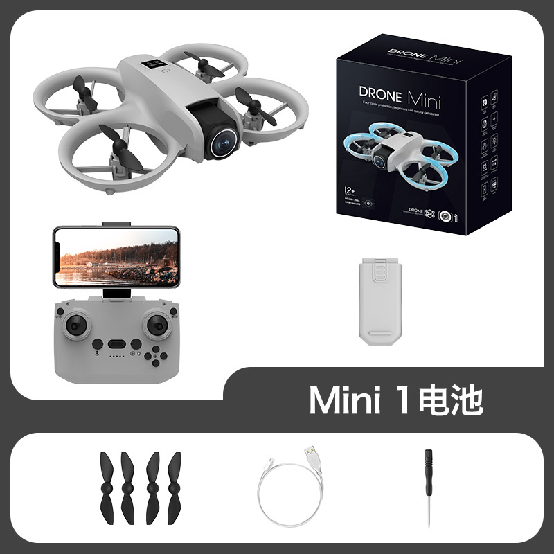 Transfronterizo T3 UAV MINI ultra larga duración regulación eléctrica de doble lente flujo de luz posicionamiento de aeronave de control remoto altura fija para evitar obstáculos