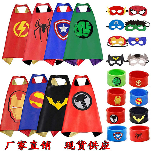 Manufacturer Amazon Children Adults Hero Cape Captain America Superman Iron Man Scarf Cloak Cape