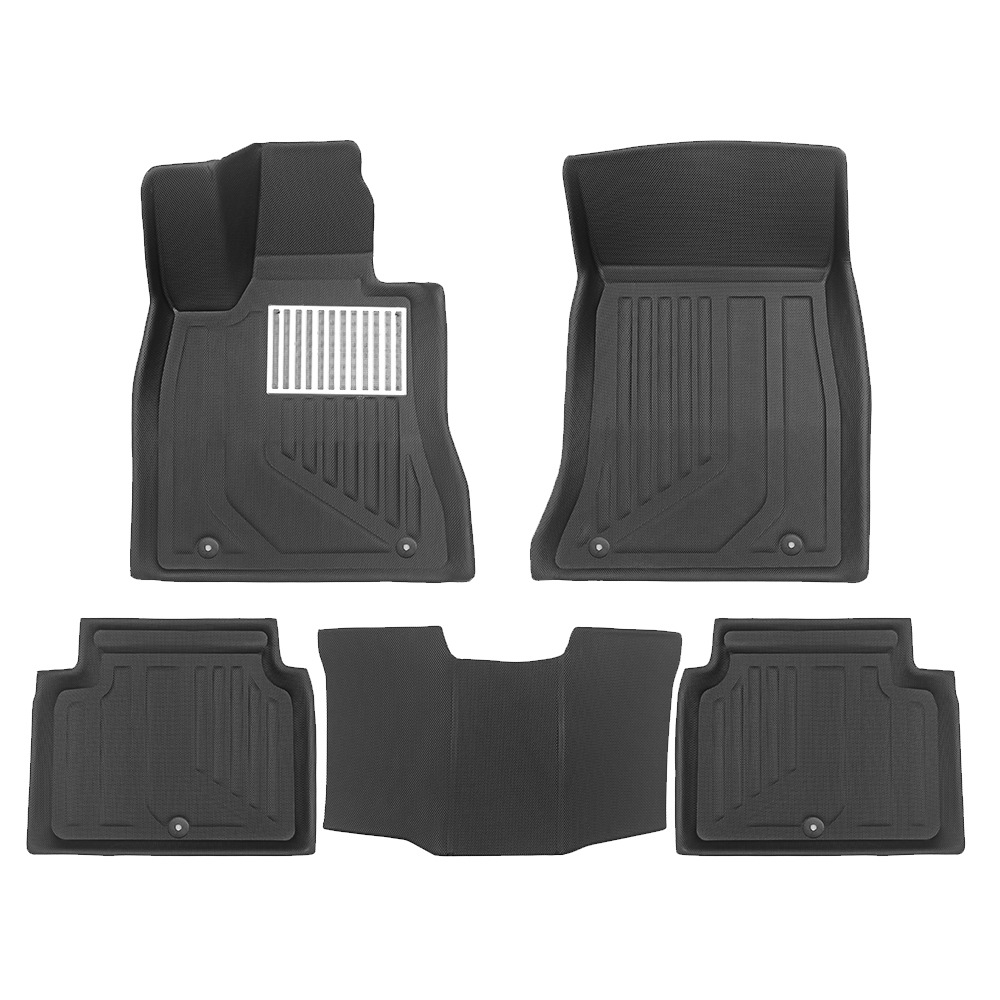 Aplicable a Hyundai G80 2020 - 2024 combustible 3D todo el tiempo material XPE almohadilla de piso interior