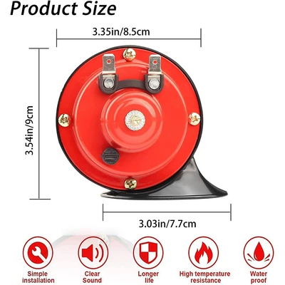 bass modified snail horn: Car horn/tweeter