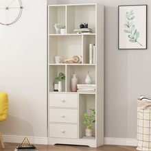 书架简易置物架简约小书架柜靠墙窄柜学生宿舍实用夹缝收纳柜批发