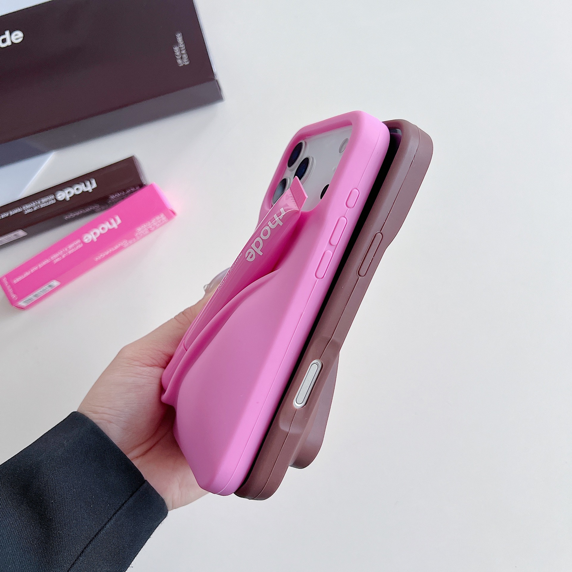 Cover telefono in silicone per 17 pro max anti-impronta gloss_voghion.com