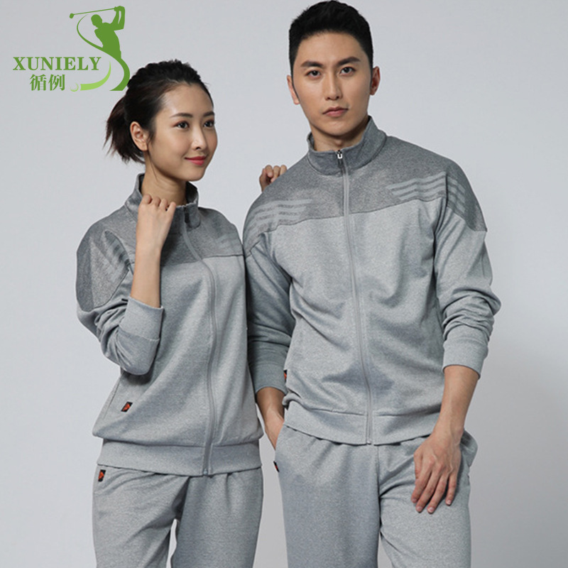 Sports casual hooded suit suit autumn an...