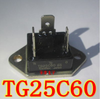 双向可控硅 TG25C60 25A/600V MU-241封装 全新现货