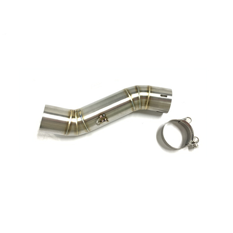 Suitable for Motorcycle Cb400X Exhaust Pipe Modification, Honda Cb400F Stainless Steel Mid-Section, Factory Direct Sales