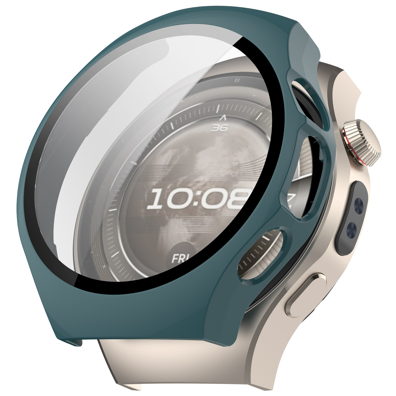 Xinyuan Shuntong is suitable for the Huawei watch5 protective case with a 42MM tempered film and a full 46MM integrated case and film watch case undefined