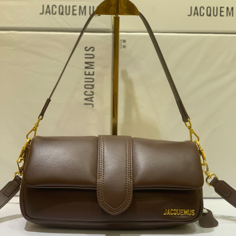 New Jacquemus Women's Bag Niche Street Photoshoot Bambimou Pillow Bag Underarm Bag Single Shoulder Crossbody Handbag New Jacquemus Women's Bag Niche Street Photoshoot Bambimou Pillow Bag Underarm Bag Single Shoulder Crossbody Handbag