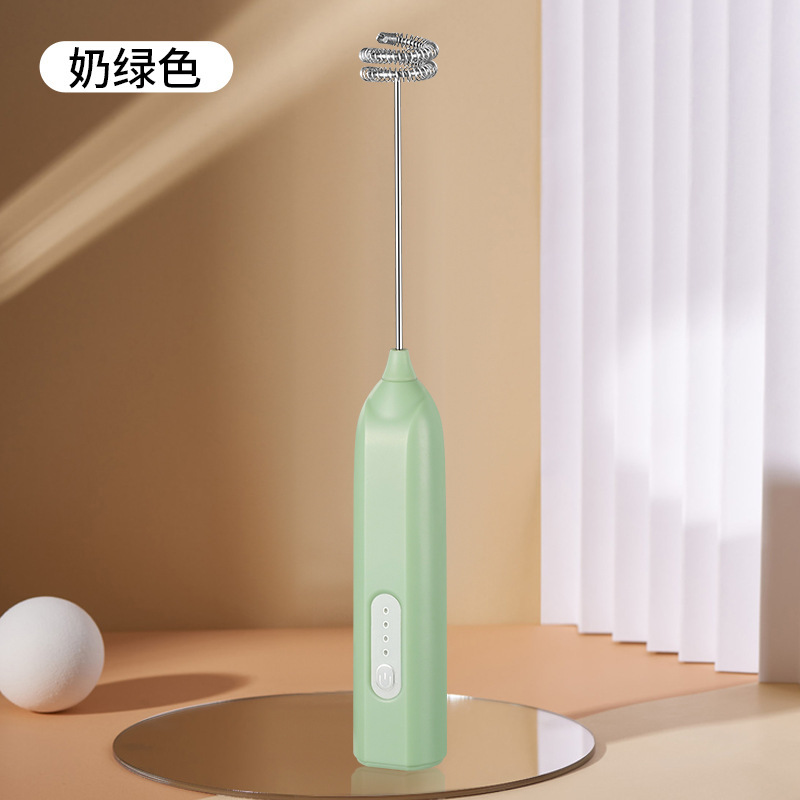 JLL7602 吉利来エッグビーター電動ミルク泡立て器コーヒーミルクミニミルク泡立て撹拌スティック泡立て器|undefined