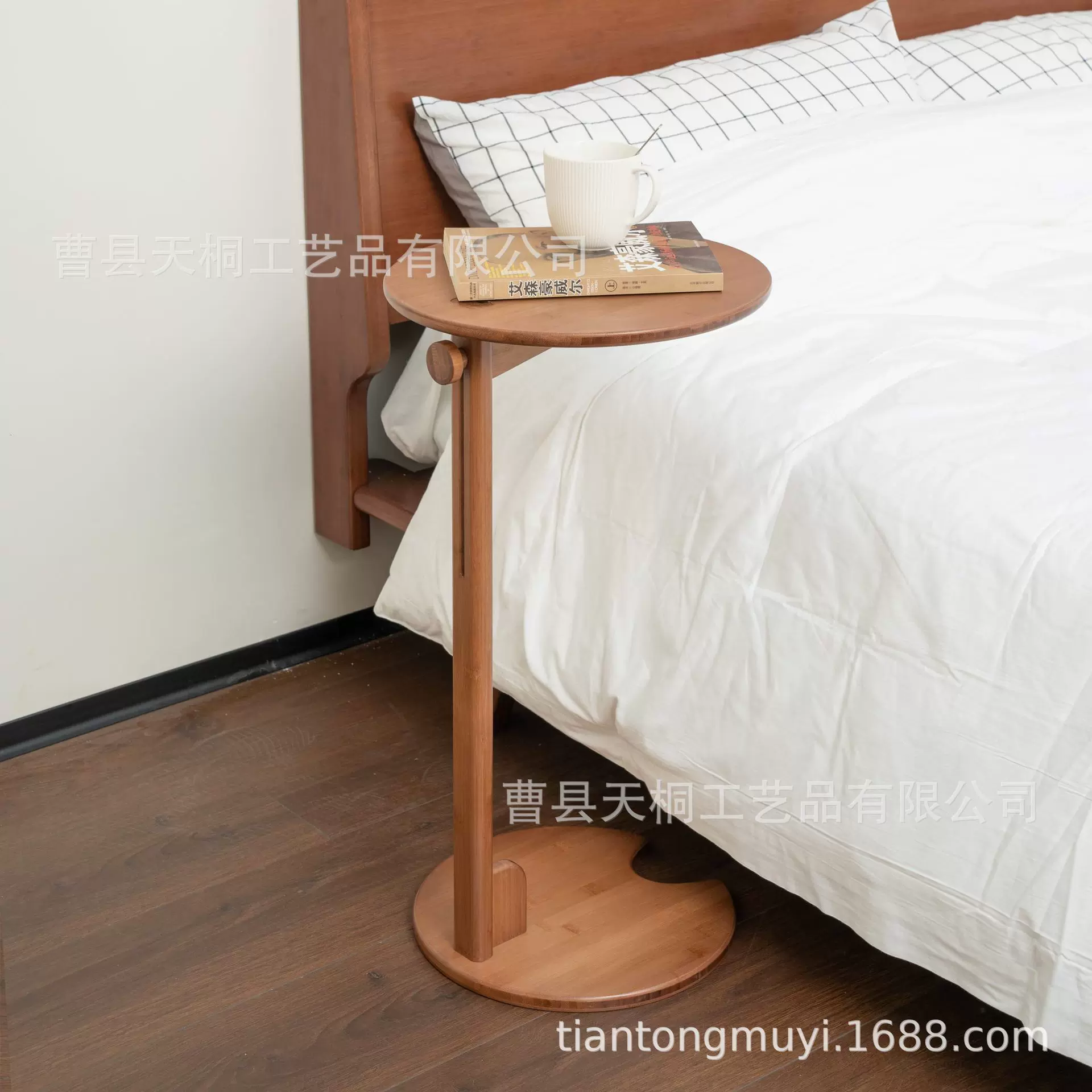 客厅小桌子木质升降床头桌卧室阳台沙发茶几简易款杂物置物桌子