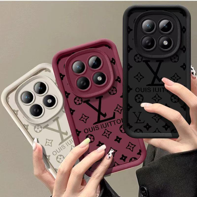 Suitable for Redmi Turbo5 Phone Case Xiaomi 17 Big Brand Lv Simple K90 Cute Female Model Civi2 Full-Cover Soft Case