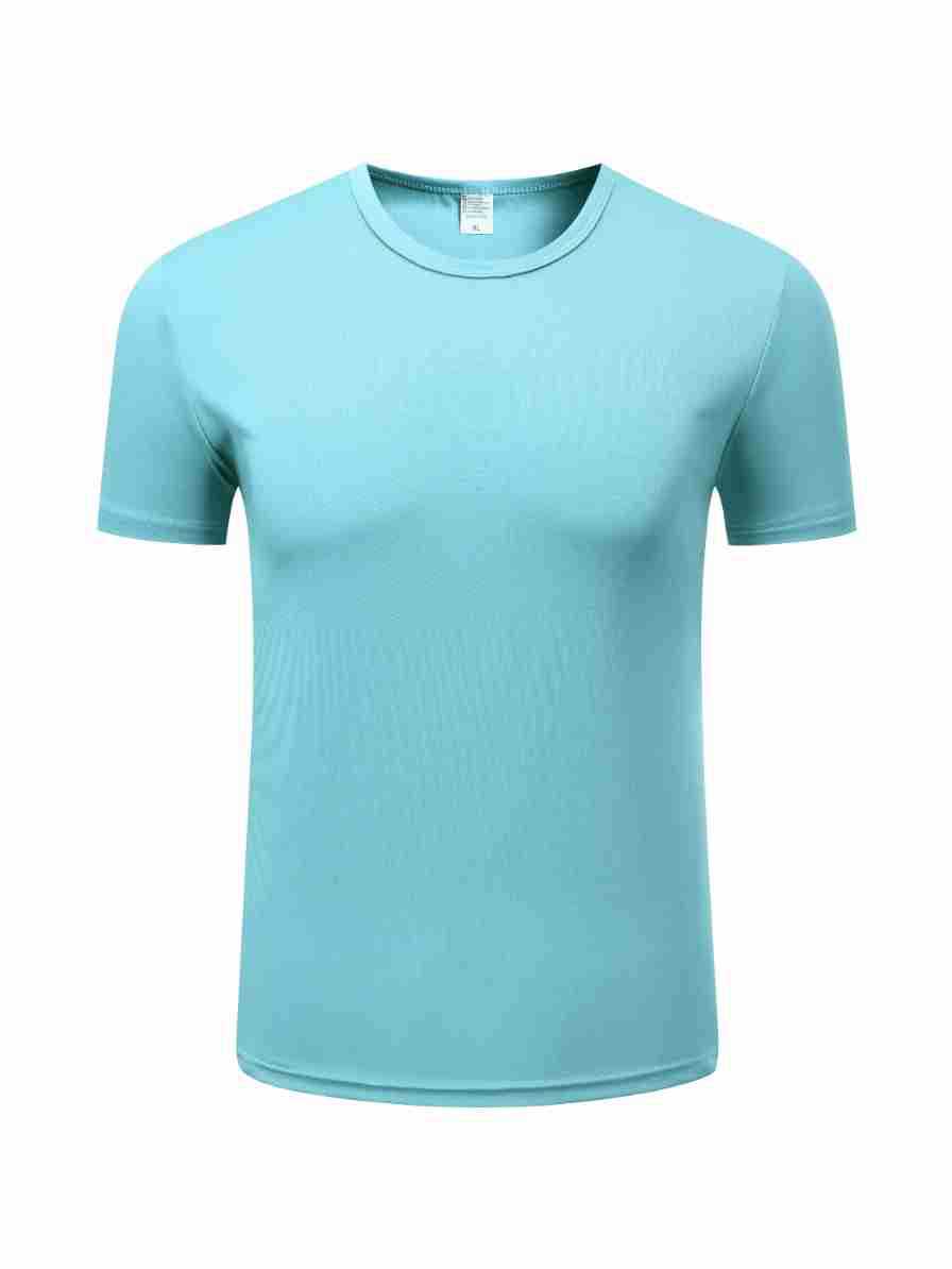 130 gramos de secado rápido camiseta de cuello redondo impresión logotipo de manga corta2025 camiseta publicitaria personalizada de verano ropa de grupo para hombres y mujeres